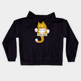 funny cat Kids Hoodie